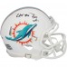 Chop Robinson Miami Dolphins Autographed Fanatics Authentic Riddell Speed Mini Helmet with Fins Up Inscription Chop Robinson Miami Dolphins Autographed Fanatics Authentic Riddell Speed Mini Helmet with Fins Up Inscription