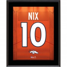 Bo Nix Denver Broncos Fanatics Authentic 10.5 x 13 Jersey Number Sublimated Player Plaque