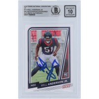 Will Anderson Jr. Houston Texans Autographed 2023 Panini National Convention VIP #N10 Beckett Fanatics Witnessed Authenticated 10 Rookie Card