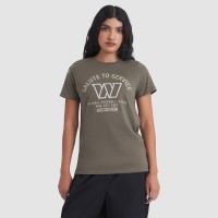 Футболка Женская Washington Commanders Nike Olive 2025 Salute to Service Sideline