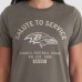 Футболка Женская Baltimore Ravens Nike Olive 2025 Salute to Service Sideline