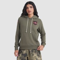 Толстовка Женская San Francisco 49ers Nike Olive 2025 Salute to Service Sideline Standard Issue Dri-FIT