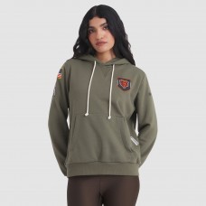 Толстовка Женская Chicago Bears Nike Olive 2025 Salute to Service Sideline Standard Issue Dri-FIT