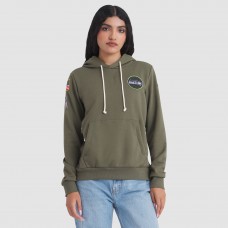 Женская Seattle Seahawks Nike Olive 2025 Salute to Service Sideline Standard Issue Dri-FIT Hoodie