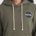 Женская Seattle Seahawks Nike Olive 2025 Salute to Service Sideline Standard Issue Dri-FIT Hoodie