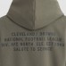 Толстовка Женская Cleveland Browns Nike Olive 2025 Salute to Service Sideline Standard Issue Dri-FIT