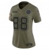 Игровая джерси Женская Dallas Cowboys CeeDee Lamb Nike Olive 2025 Salute to Service Limited