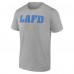 Unisex Los Angeles Chargers Gray LAFD T-Shirt