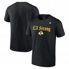 Los Angeles Rams Fanatics Unisex LA Strong T-Shirt - Black Los Angeles Rams Fanatics Unisex LA Strong T-Shirt - Black