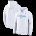 Unisex Los Angeles Chargers Fanatics White LA Strong Premium Fleece Pullover Hoodie