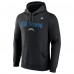 Unisex Los Angeles Chargers Fanatics Black LA Strong Fleece Pullover Hoodie