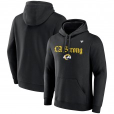Los Angeles Rams Fanatics Unisex LA Strong Fleece Pullover Hoodie - Black