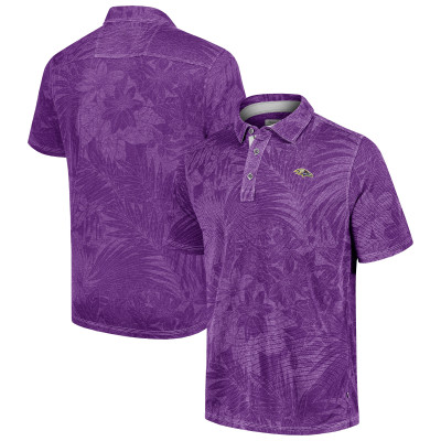 Поло Baltimore Ravens Tommy Bahama Purple Sport Santiago Paradise