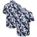 Рубашка с коротким рукавом Denver Broncos Tommy Bahama Navy Sunnyvale Blooms Camp