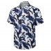 Рубашка с коротким рукавом Chicago Bears Tommy Bahama Navy Sunnyvale Blooms Camp