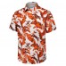 Cincinnati Bengals Tommy Bahama Orange Sunnyvale Blooms Camp Button-Up Shirt