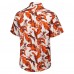 Cincinnati Bengals Tommy Bahama Orange Sunnyvale Blooms Camp Button-Up Shirt