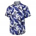 Рубашка с коротким рукавом Buffalo Bills Tommy Bahama Royal Sunnyvale Blooms Camp