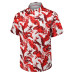 Arizona Cardinals Tommy Bahama Cardinal Sunnyvale Blooms Camp Button-Up Shirt