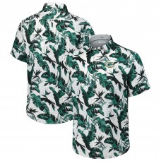 Рубашка с коротким рукавом Green Bay Packers Tommy Bahama Green Sunnyvale Blooms Camp