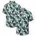 Рубашка с коротким рукавом Green Bay Packers Tommy Bahama Green Sunnyvale Blooms Camp