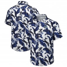 Seattle Seahawks Tommy Bahama College Navy Sunnyvale Blooms Camp Button-Up Shirt Seattle Seahawks Tommy Bahama College Navy Sunnyvale Blooms Camp Button-Up Shirt