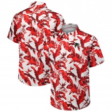 Рубашка с коротким рукавом Atlanta Falcons Tommy Bahama Red Sunnyvale Blooms Camp