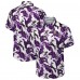Minnesota Vikings Tommy Bahama Purple Sunnyvale Blooms Camp Button-Up Shirt