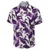 Minnesota Vikings Tommy Bahama Purple Sunnyvale Blooms Camp Button-Up Shirt
