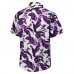 Minnesota Vikings Tommy Bahama Purple Sunnyvale Blooms Camp Button-Up Shirt