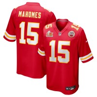 Kansas City Chiefs Patrick Mahomes Nike Red Super Bowl LIX Game Jersey