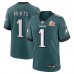 Джерси Jalen Hurts Philadelphia Eagles Nike Super Bowl LIX - Midnight Green