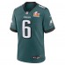 Джерси DeVonta Smith Philadelphia Eagles Nike Super Bowl LIX - Midnight Green