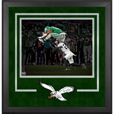 Saquon Barkley Philadelphia Eagles Fanatics Authentic Deluxe Framed 16” x 20” Week 9 vs. Jacksonville Jaguars Reverse Hurdle Photograph