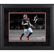 Bijan Robinson Atlanta Falcons Facsimile Signature Fanatics Authentic Framed 11 x 14 Photograph