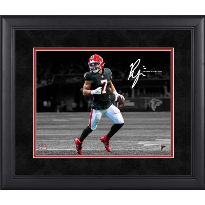 Bijan Robinson Atlanta Falcons Facsimile Signature Fanatics Authentic Framed 11 x 14 Photograph