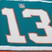 Miami Dolphins Dan Marino Mitchell & Ness Aqua Maxxed Out Fashion Hockey Jersey