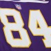 Minnesota Vikings Randy Moss Mitchell & Ness Purple Maxxed Out Fashion Hockey Jersey
