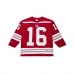 San Francisco 49ers Joe Montana Mitchell & Ness Scarlet Maxxed Out Fashion Hockey Jersey