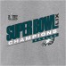 Футболка с длинным рукавом Philadelphia Eagles Super Bowl LIX Champions Counting Points Score - Heather Gray