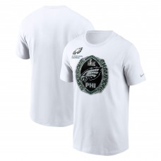Футболка Philadelphia Eagles Nike Two-Time Super Bowl Champions Ring - White