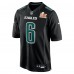 Игровая джерси DeVonta Smith Philadelphia Eagles Nike Super Bowl LIX Fashion - Carbon Black