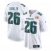 Игровая джерси Saquon Barkley Philadelphia Eagles Nike Super Bowl LIX Fashion Game Player - Tundra White