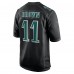 Игровая джерси A.J. Brown Philadelphia Eagles Nike Super Bowl LIX Fashion - Carbon Black