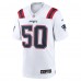 Джерси New England Patriots Mike Vrabel Nike White Retired Player Game