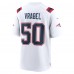 Джерси New England Patriots Mike Vrabel Nike White Retired Player Game