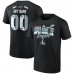 Футболка Philadelphia Eagles Super Bowl LIX Personalized - Black