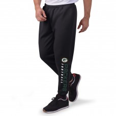 Спортивные штаны Green Bay Packers MSX by Michael Strahan Black Jogger