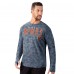 Футболка с длинным рукавом Chicago Bears MSX by Michael Strahan Navy Performance Camo Футболка с длинным рукавом Chicago Bears MSX by Michael Strahan Navy Performance Camo