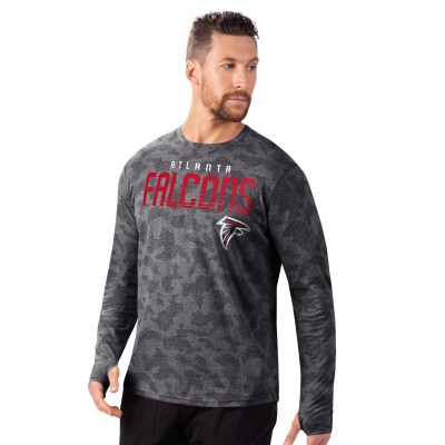 Футболка с длинным рукавом Atlanta Falcons MSX by Michael Strahan Black Performance Camo